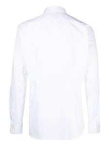 Xacus cutaway-collar poplin shirt - Wit