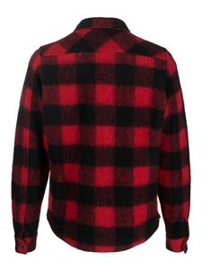 Tintoria Mattei plaid-check flannel shirt - Zwart