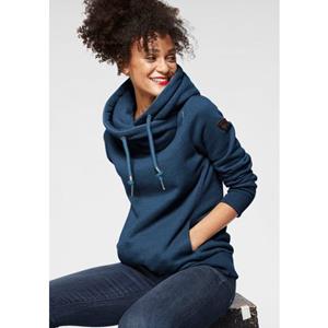 Ragwear Sweatshirt GRIPYBUTTON Sweater met rustieke koordaccenten