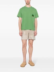 BODE Swan cotton T-shirt - Groen