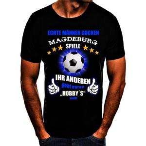 Shirtbude Fußball Verein Magdeburg Print tshirt