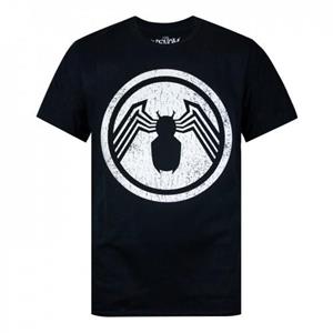 Venom Mens Distressed Logo T-Shirt