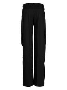 Kiko Kostadinov straight-leg cotton trousers - Zwart