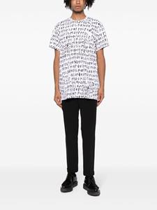 Comme Des Garçons Homme Plus graphic-print T-Shirt - Wit