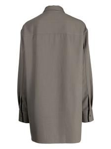 Studio Nicholson button-down long-sleeve shirt - Groen