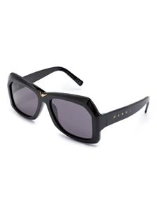 Marni Eyewear oversized-frame tinted sunglasses - Zwart