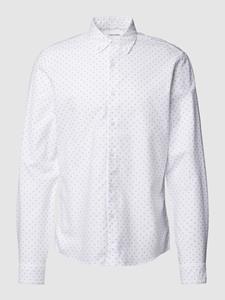 CK Calvin Klein Slim fit zakelijk overhemd met labelstitching, model 'OXFORD'