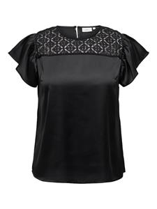 ONLY CARMAKOMA Shirtbluse CARHANNABELL SS TOP WVN BF