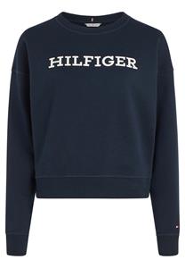 Tommy Hilfiger Sweatshirt REG MONOTYPE EMB SWEATSHIRT met opvallend geborduurd hilfiger-logo