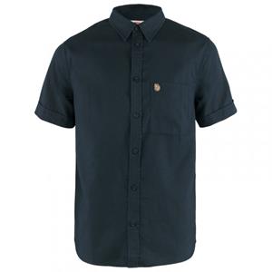 Fjällräven - Övik Travel Shirt S/S - Overhemd, blauw