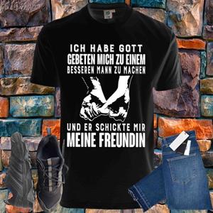 Shirtbude Liebe Love Pärchen Freund Print Tshirt