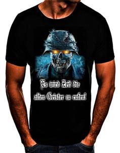 Shirtbude Skull Alte Geister rufen Deutschland Germany Print tshirt