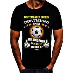 Shirtbude T-shirt met voetbalclub Dortmund-print