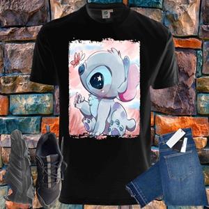 Shirtbude Lilo und Stitch Movie Comic Print Tshirt