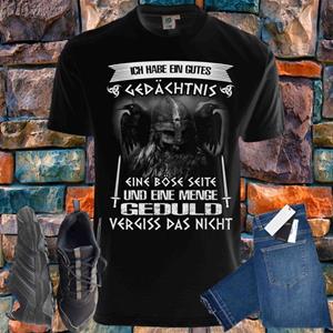 Shirtbude Odin Thor Spruch deutsch germany print tshirt