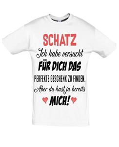 Shirtbude Valentinstag Schatz Love Partner Liebe Familie Print Spruch Tshirt