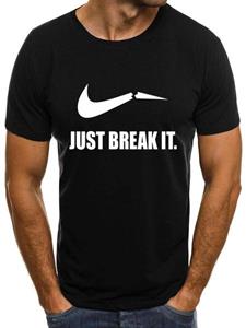 Shirtbude just break it spruch fitness print tshirt