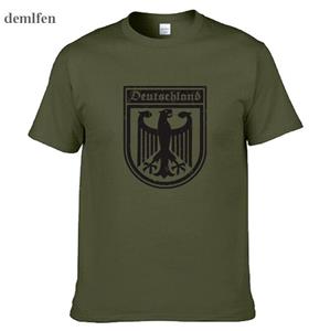 Tees 11 Deutschland German Flag Germany Eagle T Shirt Men S Newest Fashion B Man O Neck