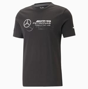 Puma Mercedes AMG Petronas Logo Tee - Herren T-Shirt Baumwolle Schwarz 538482-01 ORIGINAL