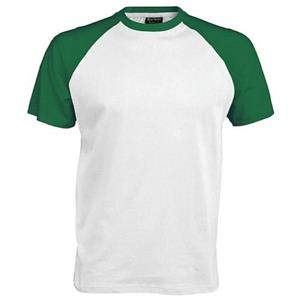 Kariban Mens Short Sleeve Baseball T-Shirt