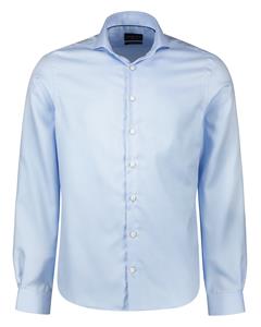 Duetz 1857  Strijkvrij Katoenen Dress Overhemd Lichtblauw - 42 - Heren