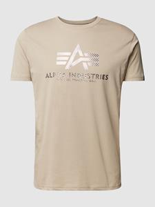 Alpha Industries T-Shirt "ALPHA INDUSTRIES Men - T-Shirts Basic T Carbon"