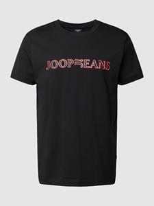 JOOP! JEANS T-shirt met labelprint, model 'Cassian'