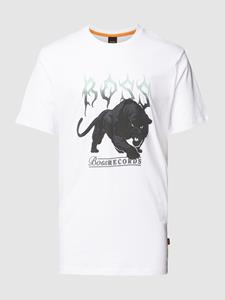 BOSS ORANGE T-Shirt "TeePantera", mit modischem Frontdruck