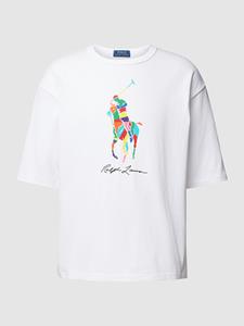 Polo Ralph Lauren T-shirt met logo- en labelprint