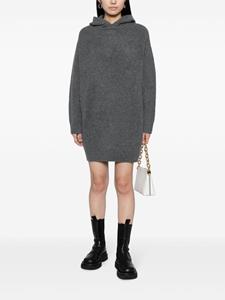 Lisa Yang Louise cashmere hooded ress - Grijs