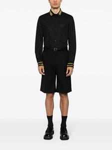 Versace Chain Couture katoenen overhemd - Zwart