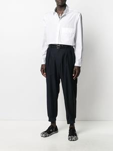 Yohji Yamamoto Overhemd met klepzak - Wit