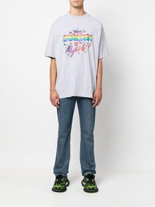 Balenciaga T-shirt met logoprint - Grijs
