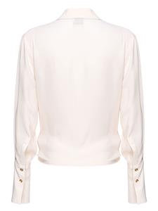 PINKO Gedrapeerde blouse - Wit