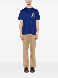 Paul Smith T-shirt met logoprint - Blauw