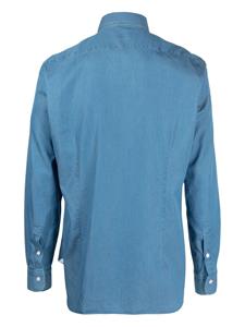 Barba Denim overhemd - Blauw