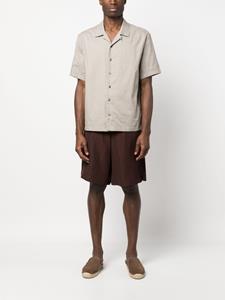 James Perse Overhemd met korte mouwen - Grijs