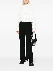 Sacai Blouse met ruches - Wit