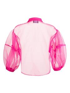 Cynthia Rowley Organza blouse - Roze
