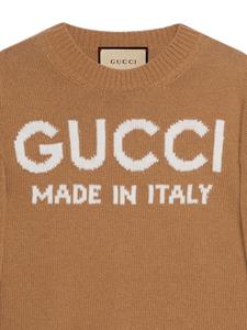 Gucci Intarsia trui - Beige