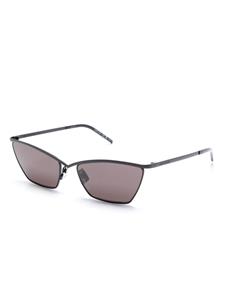 Saint Laurent Eyewear cat-eye frame metal sunglasses - Zwart