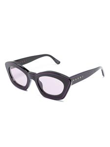 Marni Eyewear Kea zonnebril met cat-eye montuur - Zwart
