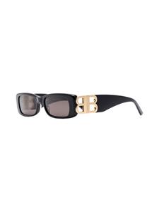 Balenciaga Eyewear Dynasty zonnebril met rechthoekig montuur - Zwart