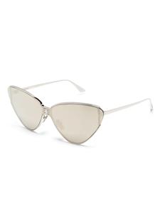 Balenciaga Eyewear Shield 2.0 zonnebril met cat-eye montuur - 005 SILVER
