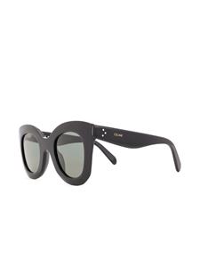 Celine Eyewear Zonnebril met oversized montuur - Zwart