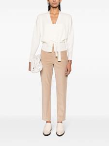 Lorena Antoniazzi Straight broek - Beige