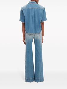 Victoria Beckham Denim blouse - Blauw