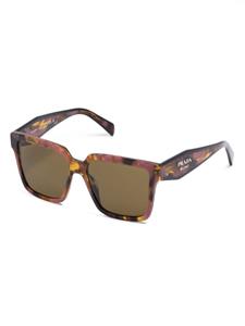 Prada Eyewear tortoiseshell-effect square-frame sunglasses - Bruin