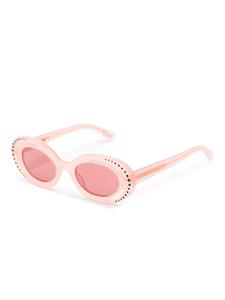 Marni Eyewear Zonnebril met rond montuur - Roze