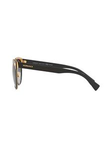 Versace Eyewear Phantos zonnebril met rond montuur - Zwart
